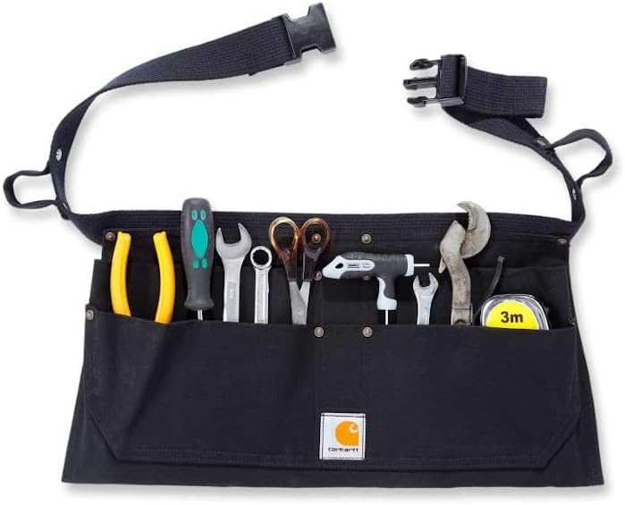 Delantal cintura lona resistente para hombre