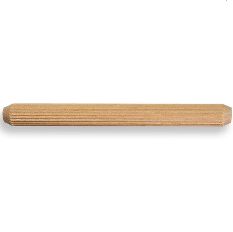 Pasadores madera estriada 1/4x2 pulg paquete 50