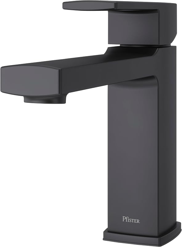 Grifo bañera romana un solo control 1 agujero negro mate