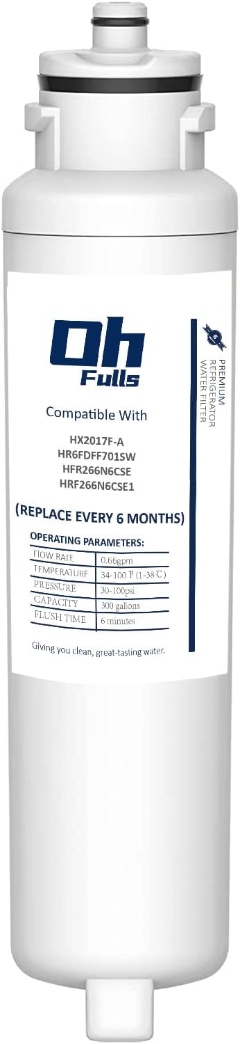 Filtro agua HX2017F-A repuesto para Hisense