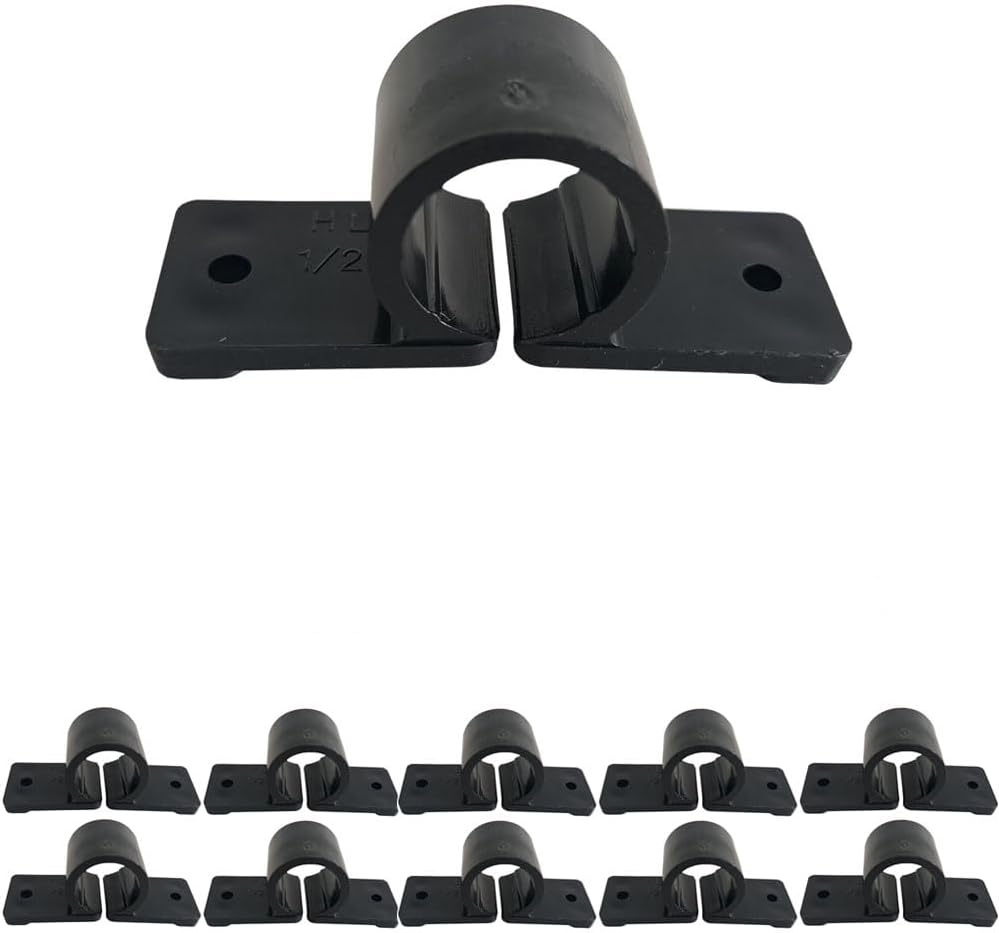 100 Soportes Tubo PEX 1/2pulg Aislamiento Plástico