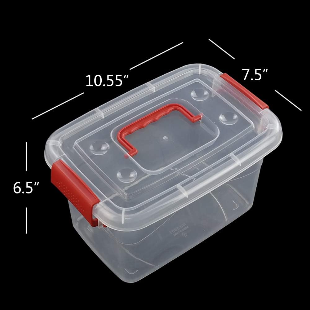 Caja plástico con tapa