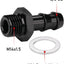 Adaptador M14x1.5 a 3/8 púas bomba combustible aluminio
