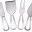 Set 4 Cuchillos Queso Acero Inox