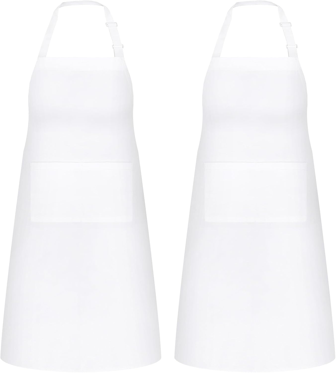 Delantal cocina con bolsillos set 2 para mujer y hombre