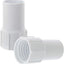2 Manguitos Plástico ABS 1-1/2" Piscina Conecta Cabezal