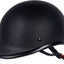 Casco motocicleta vintage perfil bajo media cara aprobado