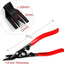 Alicates para eliminar clips de puerta coche