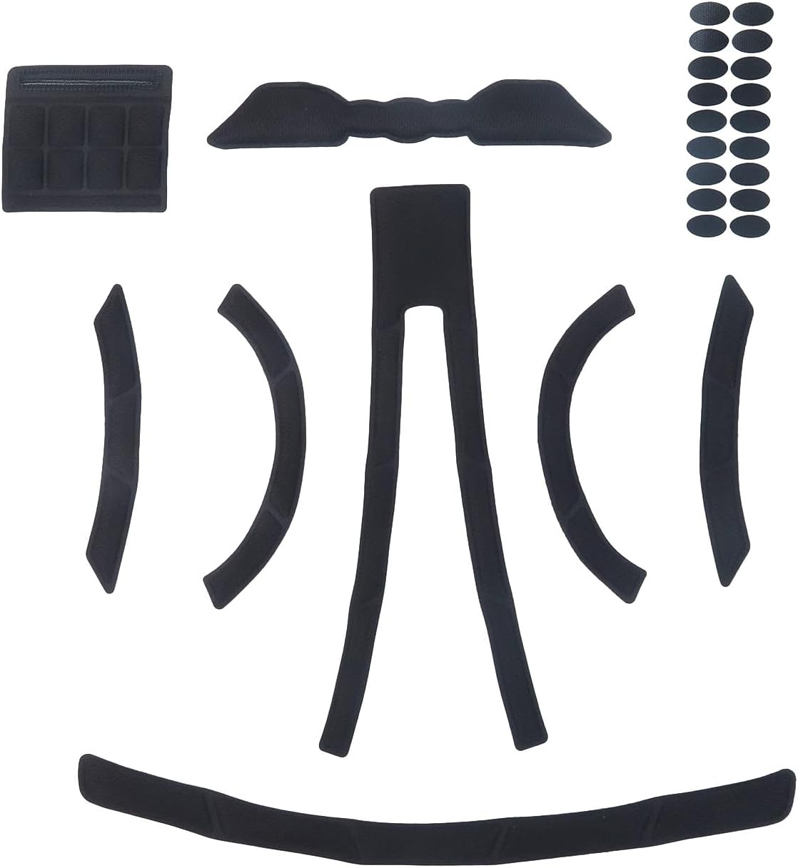 Kit almohadillas espuma relleno casco deporte ciclismo
