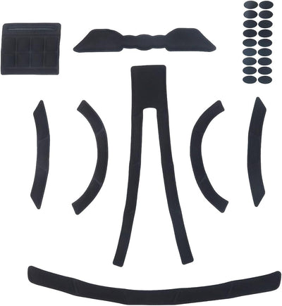 Kit almohadillas espuma relleno casco deporte ciclismo