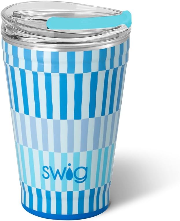 Vaso acero inox 18oz apilable con tapa EZ Slider