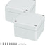 Caja eléctrica plástico IP65 83x81x56mm 2 Pzas