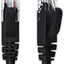 Cable Ethernet Cat6 3pies RJ45 para PC TV router negro