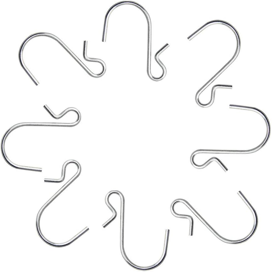 20 Ganchos Acero Inox para Joyería y Pesca