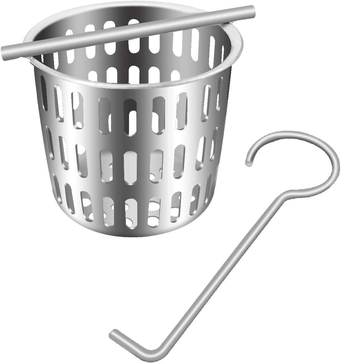 Colador ducha acero inox 2pulg con gancho