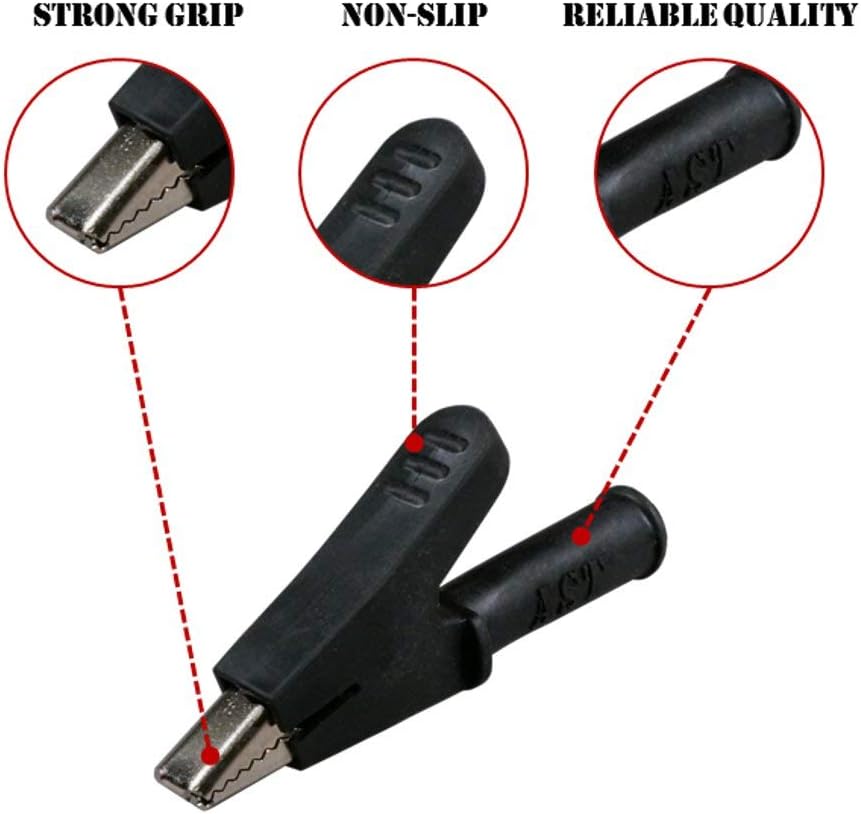Clip cocodrilo de plomo resistente 39
