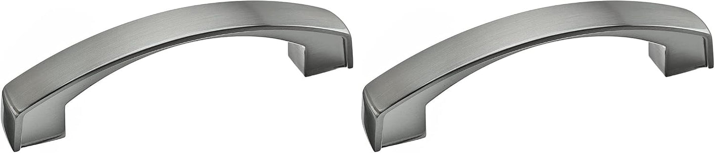 Tirador gabinete níquel cepillado 3.780pulg set 2