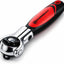 Trinquete 3/8" cabeza giratoria 72 dientes rojo