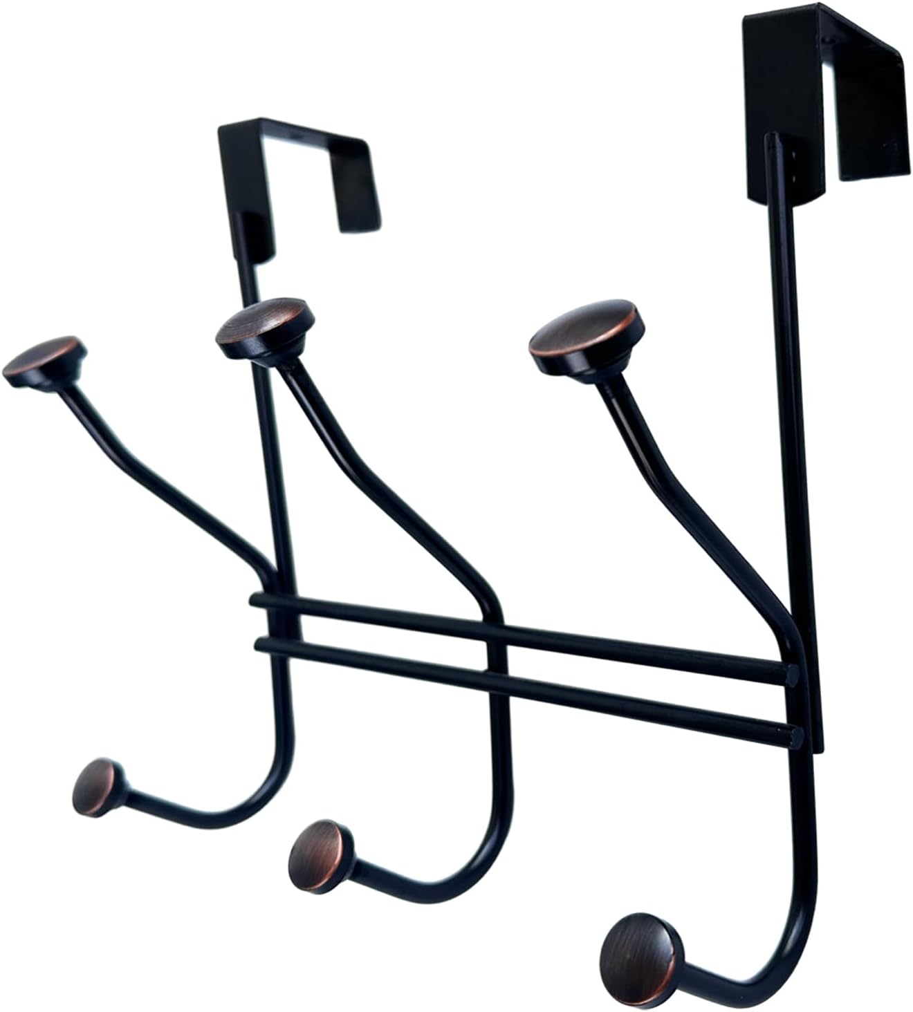 Ganchos para puerta perchero bronce aceitado 1 unidad