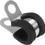 50 Abrazaderas Cable 3/8pulg Acero Inox Clip R Tubería
