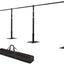 Soporte fondo tubo ajustable 8.9x30ft base metal para fiestas boda