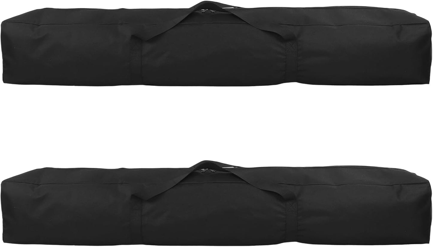 2 bolsas transporte silla plegable 51.2x7.9" tela Oxford