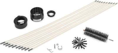 Sistema limpieza ventilación secadora rotativa 30pies