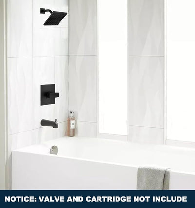 Kit repuesto moldura válvula ducha Delta serie 13/14 negro
