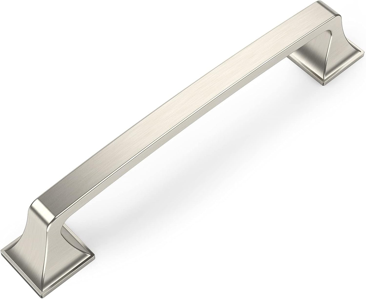 30 Manijas Níquel Satinado 5pulg para Gabinete Cocina