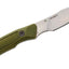 Cuchillo EDC hoja D2 3.3pulg diseño oliva con funda