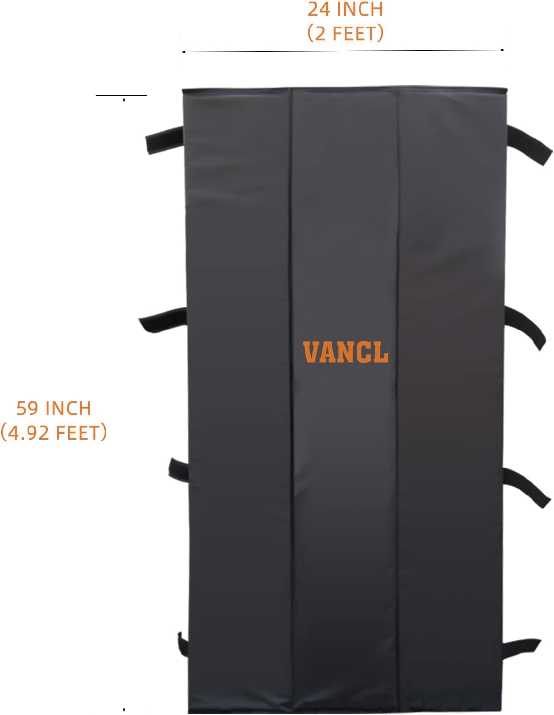Protectores poste baloncesto 6x6 pulg resistentes agua UV