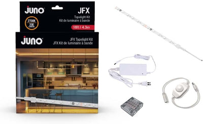 Kit luces LED 16ft blanca cálida flexible con atenuador