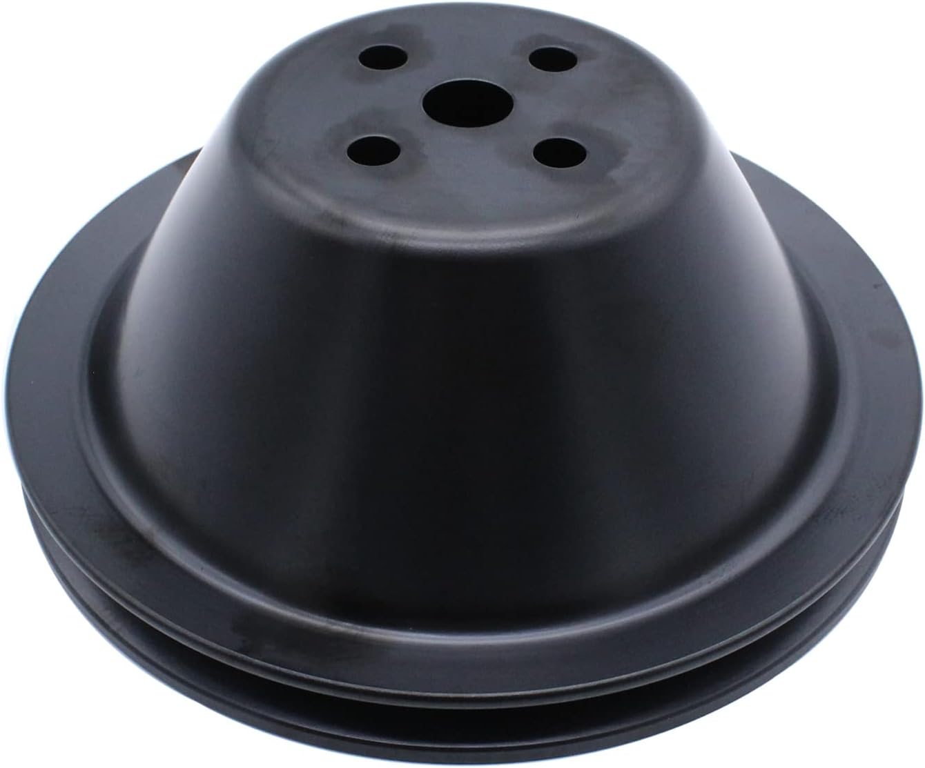 Polea bomba agua corta comp Chevy SBC 267 305 400 acero