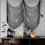 6 Gasas Espeluznantes 30x72pulg Poliéster Halloween