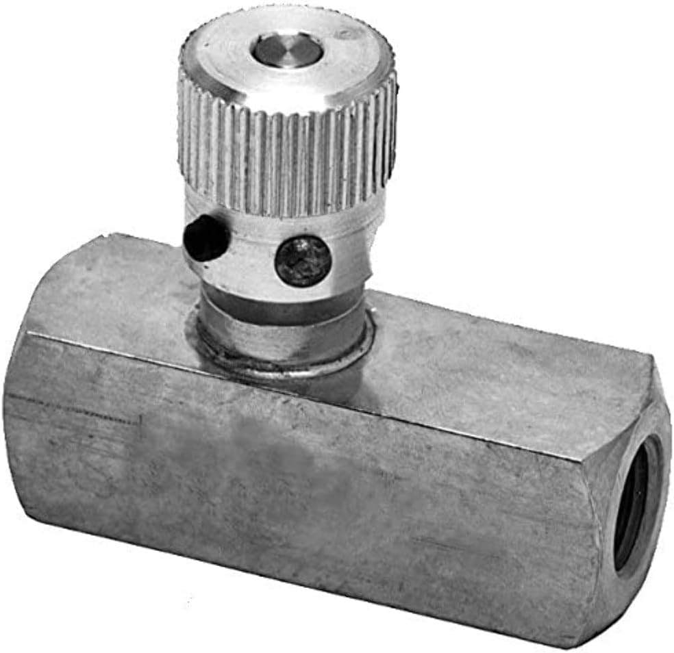 Válvula control flujo acero 3/8pulg 8gpm 5000psi