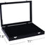 Caja Broche Almacenamiento Joyas 11x7.9" Negro
