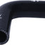 Acoplador codo 90 grados manguera silicona auto negro
