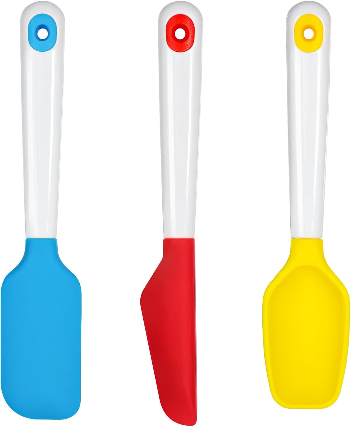 Set espátulas silicona antiadherentes para tarros y hornear