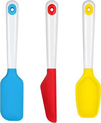 Set espátulas silicona antiadherentes para tarros y hornear