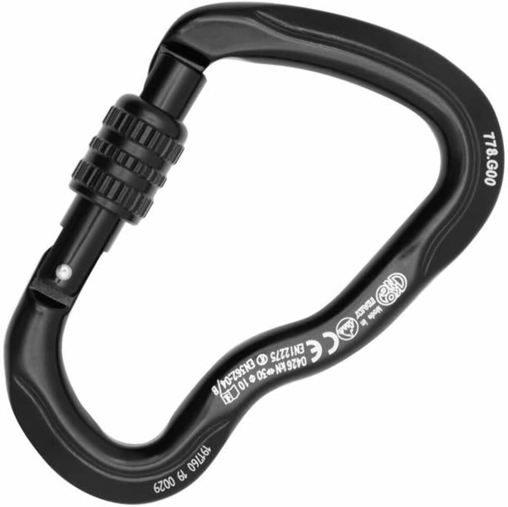 Ferrata Twist Lock Negro 4.626in