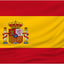 Bandera España 3x5ft lona poliéster doble costura ojales latón