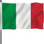 Banderas Italia 3x5 doble cara tela nylon 210D