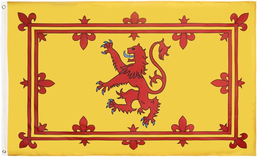 Bandera Escocesa 3x5ft con Ojales Latón