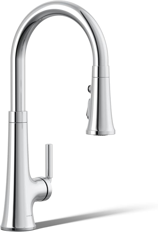 Grifo cocina extraíble con pulverizador cromo pulido