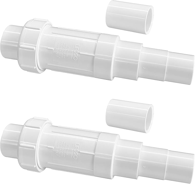 Acoplamiento reparación tubería PVC 2" impermeable duradero