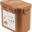 Contenedor Kimchi 3.4L Set 2 de Vidrio con Tapa Ajustable