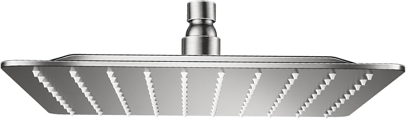 Cabezal ducha acero inox 304 diseño ultrafino níquel