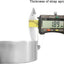 Abrazadera escape 3pulg acero inox 304 banda estrecha