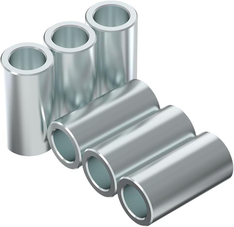 Espaciador aluminio 3/4x1/2" redondo para pernos M12