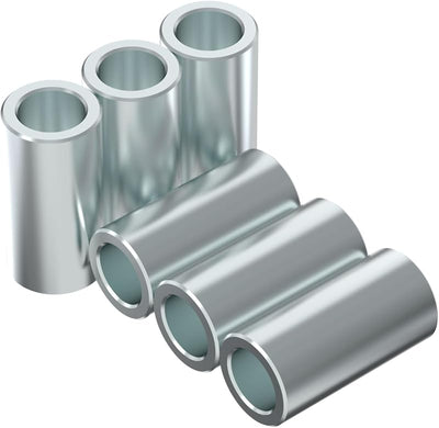 Espaciador aluminio 3/4x1/2" redondo para pernos M12